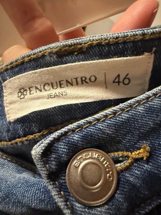 Falda vaquera corta azul