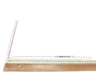 cadena oro 18k 31cm