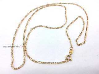cadena oro 18k 31cm