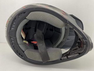 casco off road fly racing no indica