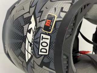 casco off road fly racing no indica