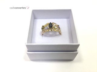 anillo oro 18k con piedra