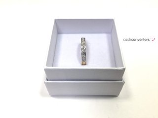 anillo oro 18k con piedra