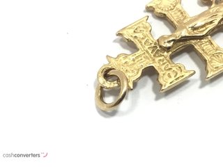 crucifijo oro 18k