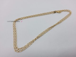 cadena oro 18k 25cm