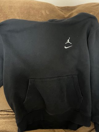 Sudadera Jordan Negra con Logo