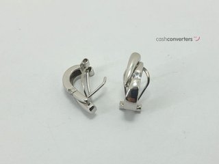 pendientes oro 18k con piedra con circonita