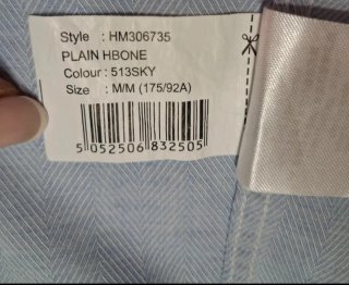 Camisa Hackett Slim Fit Talla M