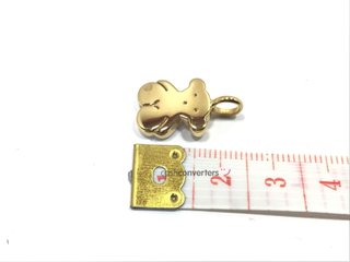 colgante oro 18k