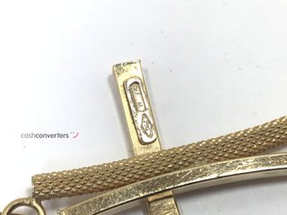 crucifijo oro 18k