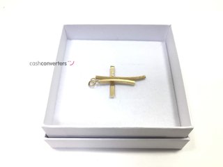 crucifijo oro 18k