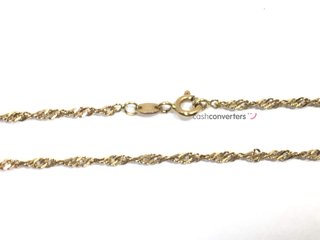cadena oro 18k 30cm