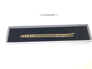 cadena oro 18k 30cm