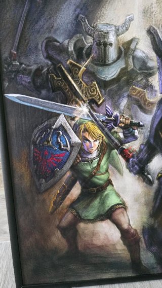 The Legend of Zelda Twilight Princess Poster A3