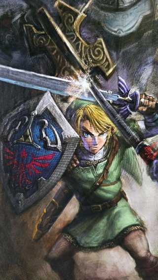 The Legend of Zelda Twilight Princess Poster A3