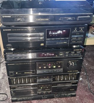 Pioneer Tocadiscos, CD Player y Pletinas