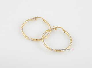 argollas oro 18k