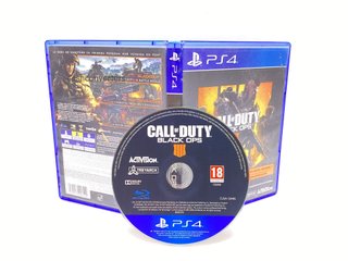 call of duty: black ops 4 ps4