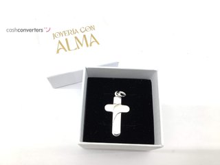 crucifijo plata 925mm
