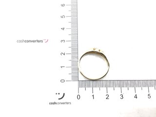 anillo oro 18k con piedra con diamante de laboratorio