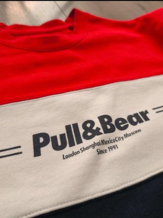 Sudadera Pull&Bear Colorblock