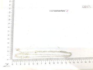 collar plata 925mm con piedra con perla 23cm