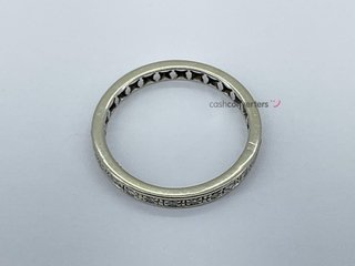 sortija oro 18k con piedra con diamante