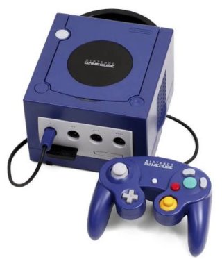 Nintendo GameCube Azul/Morado