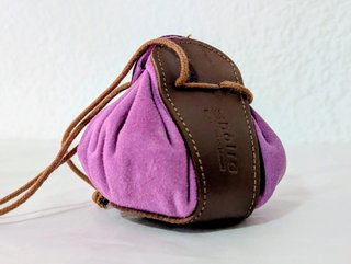 Monedero Boho Piel y Ante