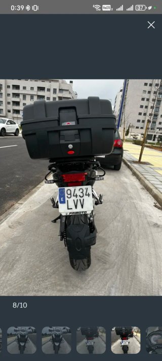 Benelli TRK 502 Asfáltica Blanca