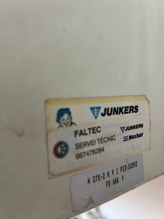 Caldera  GAS JUNKERS BOSCH GROU en perfecto estado