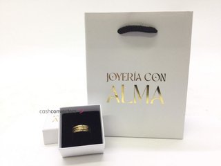 anillo oro 18k