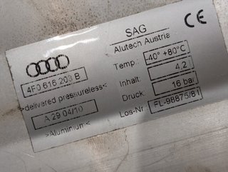 DEPOSITO SUSPENSION AUDI A6 BERLINA (4F2) (G) CCE