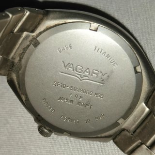 Reloj Vagary de Titanio Deportivo WR10bar