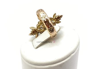 anillo oro 18k con piedra con diamante