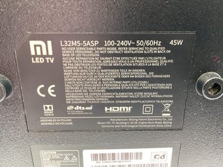 televisor led 32” xiaomi l32m5-5asp smart tv