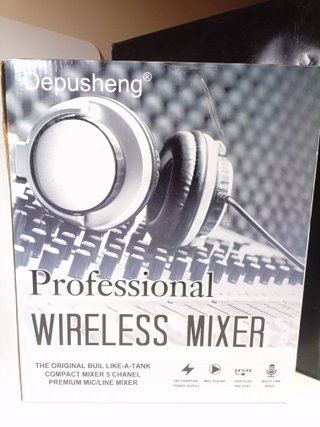 Mesa Mezclas Wireless Depusheng UF4-M 5 Canales