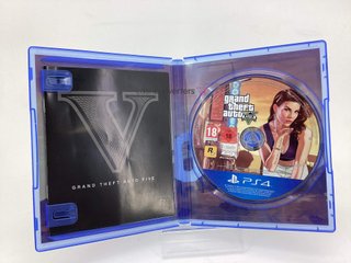 grand theft auto v ps4