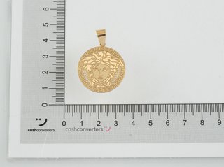 colgante oro 18k con piedra con circonita