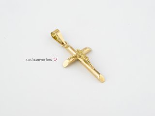 crucifijo oro 18k