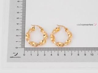 argollas oro 18k