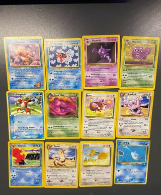 Lotto carte pokemon