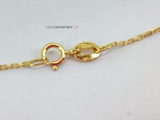 cadena oro 18k 23cm