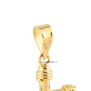 crucifijo oro 18k