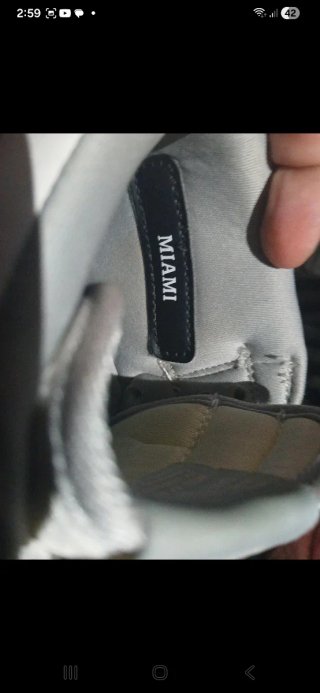 Air Dior Jordan Talla 42 Gris Blanco