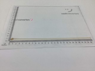 cadena oro 18k 25cm