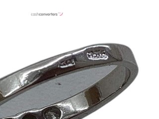 anillo plata 925mm con piedra con diamante de laboratorio
