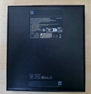 Cable USB-C Samsung con caja Galaxy Z Fold 7 Azul