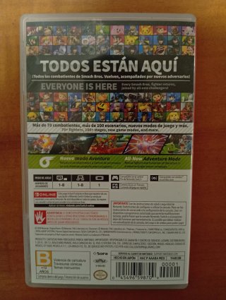 Super Smash Bros Ultimate Nintendo Switch