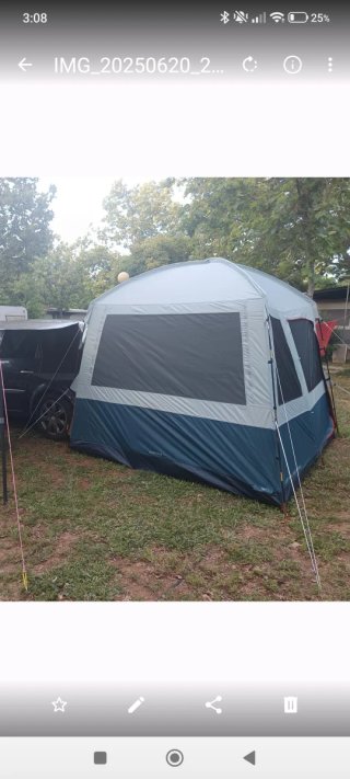 Carpa Avance Camper Decathlon Azul/Gris